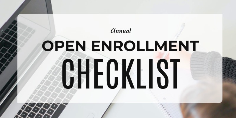 Annual Open Enrollment Checklist